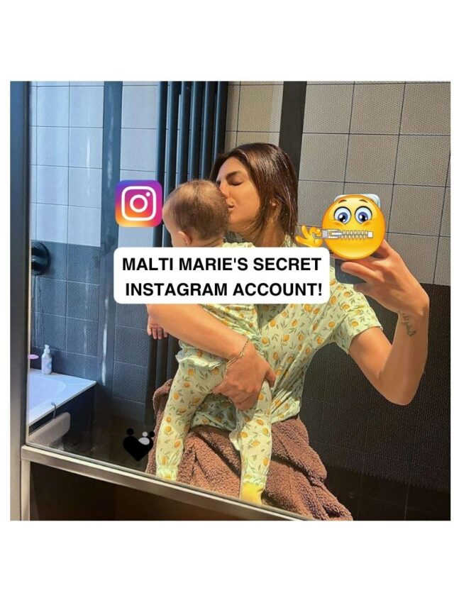 MALTI MARIE’S SECRET  INSTAGRAM ACCOUNT!