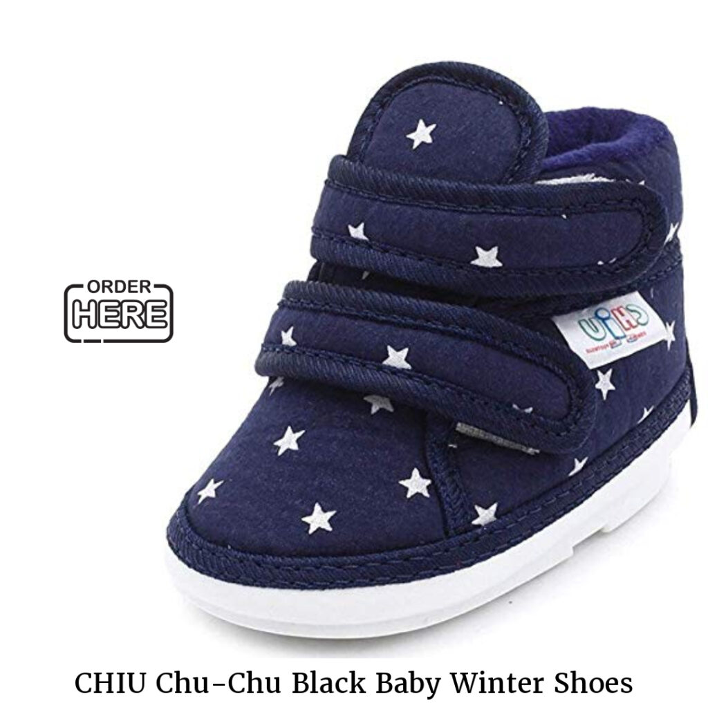 CHIU Chu-Chu Black Baby Winter Shoes